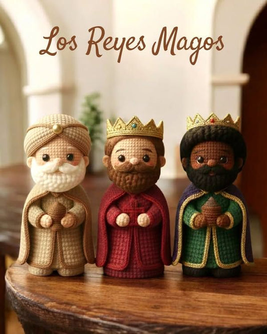 Amigurumi Los Reyes Magos